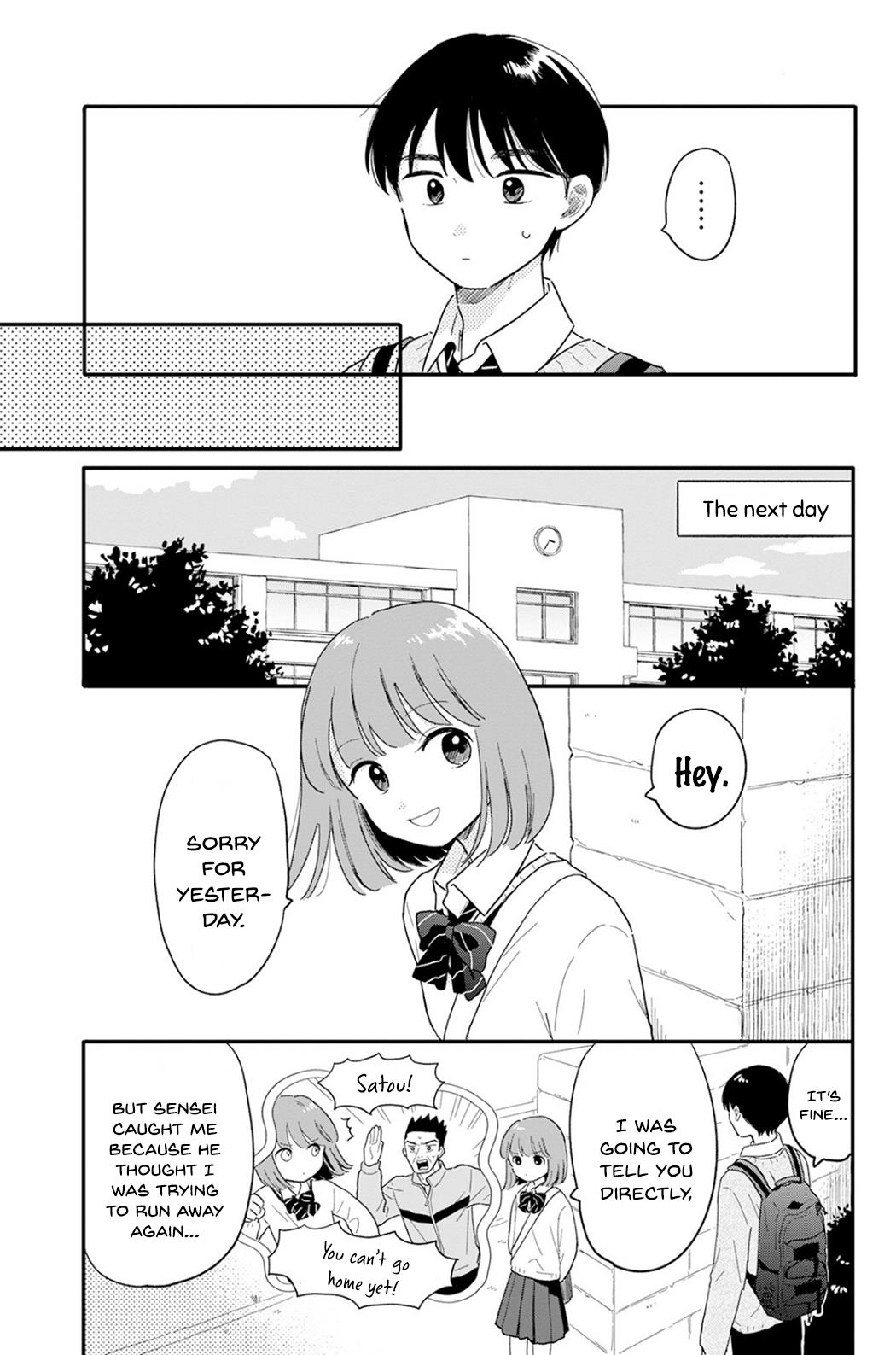 Journey Home After School - Chapter 3: Let's Think Of A Way To Contact Each Other