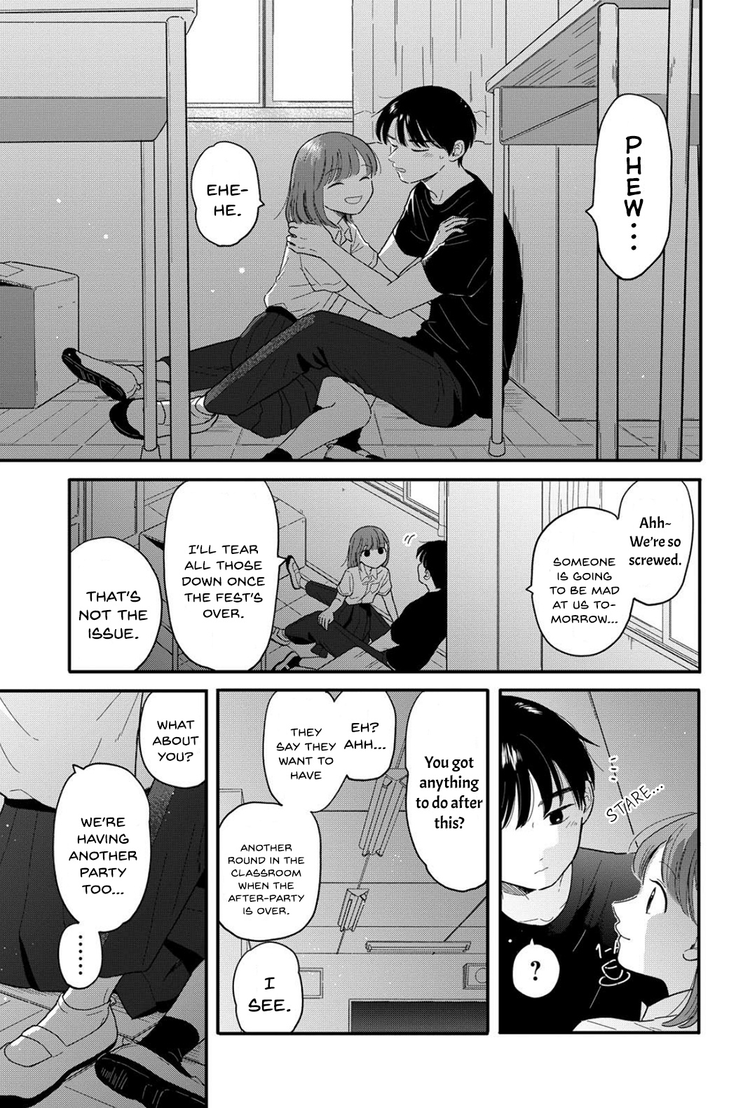 Journey Home After School - Chapter 14: Let's Sneak Away From The After-Party