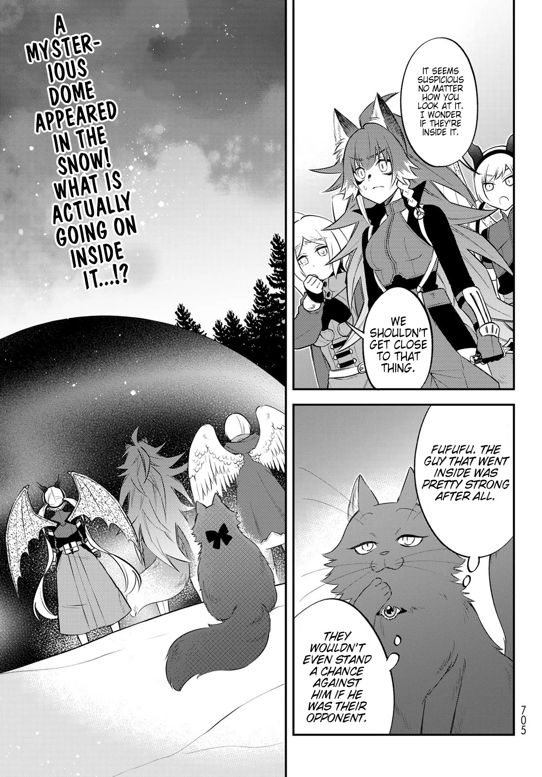 That Time I Was Reincarnated As A Slime Strange Tales: Monster Country Life Of Trinity - Chapter 60: Battle In The Snow