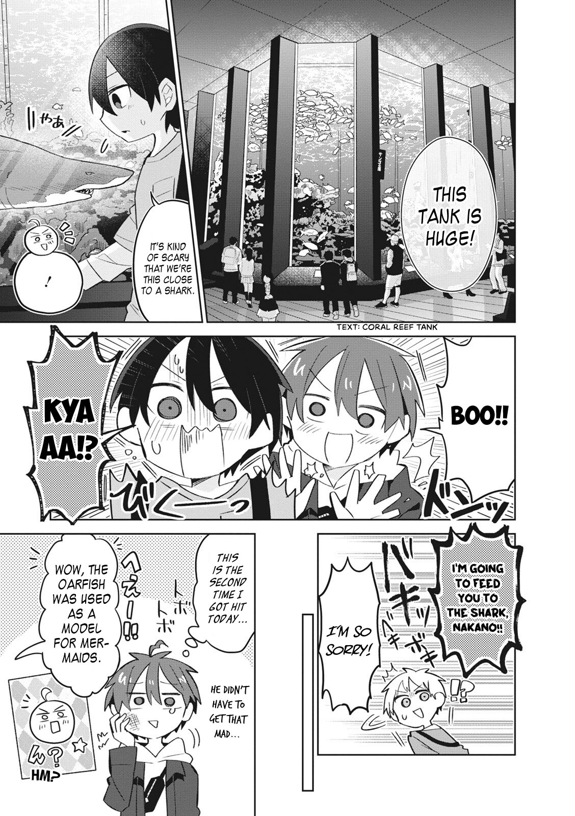 Puberty, An All Boys School!? And Nakano-Kun - Vol.1 Chapter 7: Harem And Aquarium