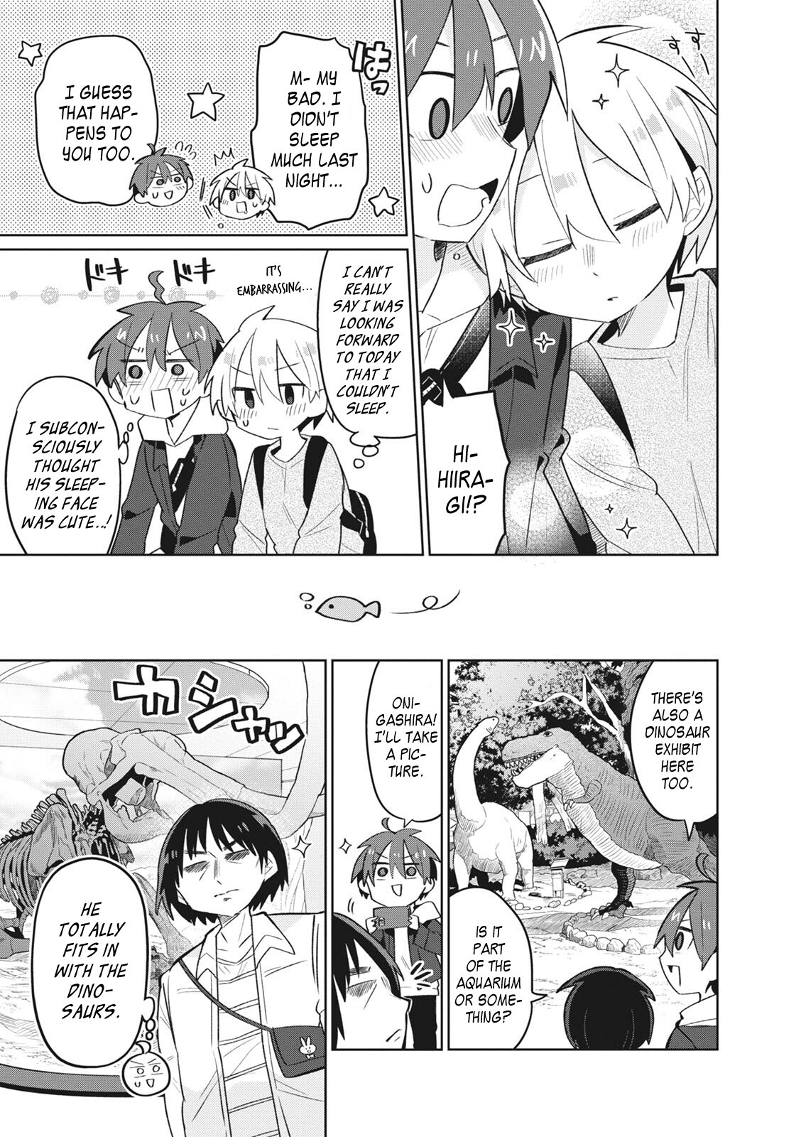 Puberty, An All Boys School!? And Nakano-Kun - Vol.1 Chapter 7: Harem And Aquarium