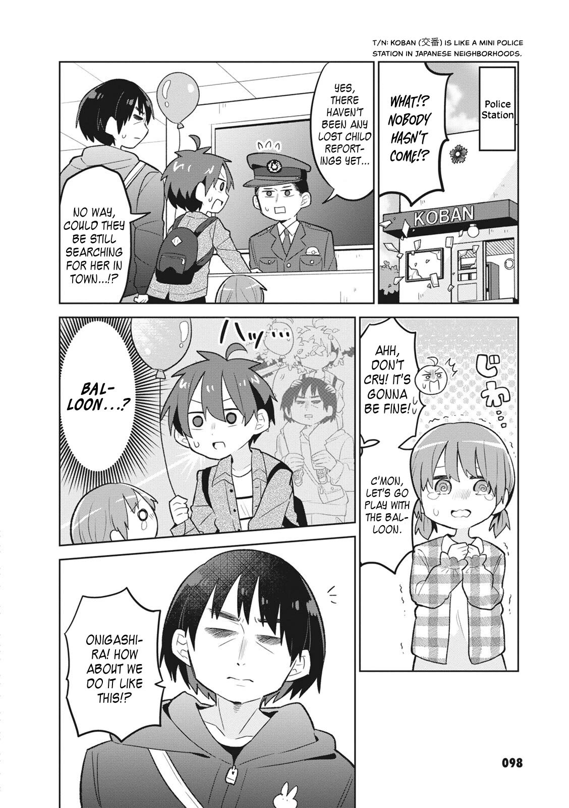 Puberty, An All Boys School!? And Nakano-Kun - Chapter 6: A Lost Child, Oh My God