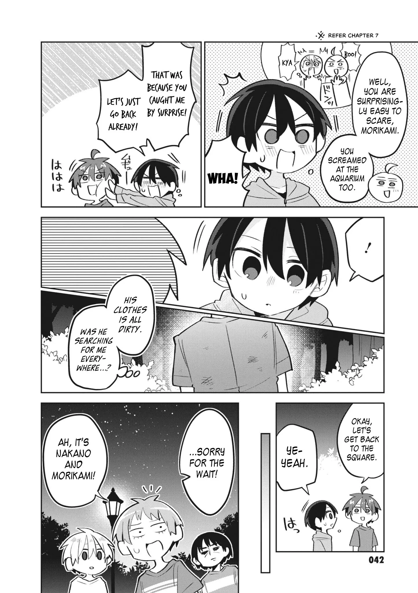 Puberty, An All Boys School!? And Nakano-Kun - Vol.2 Chapter 10: Suddenly Getting Closer!? A Test Of Courage