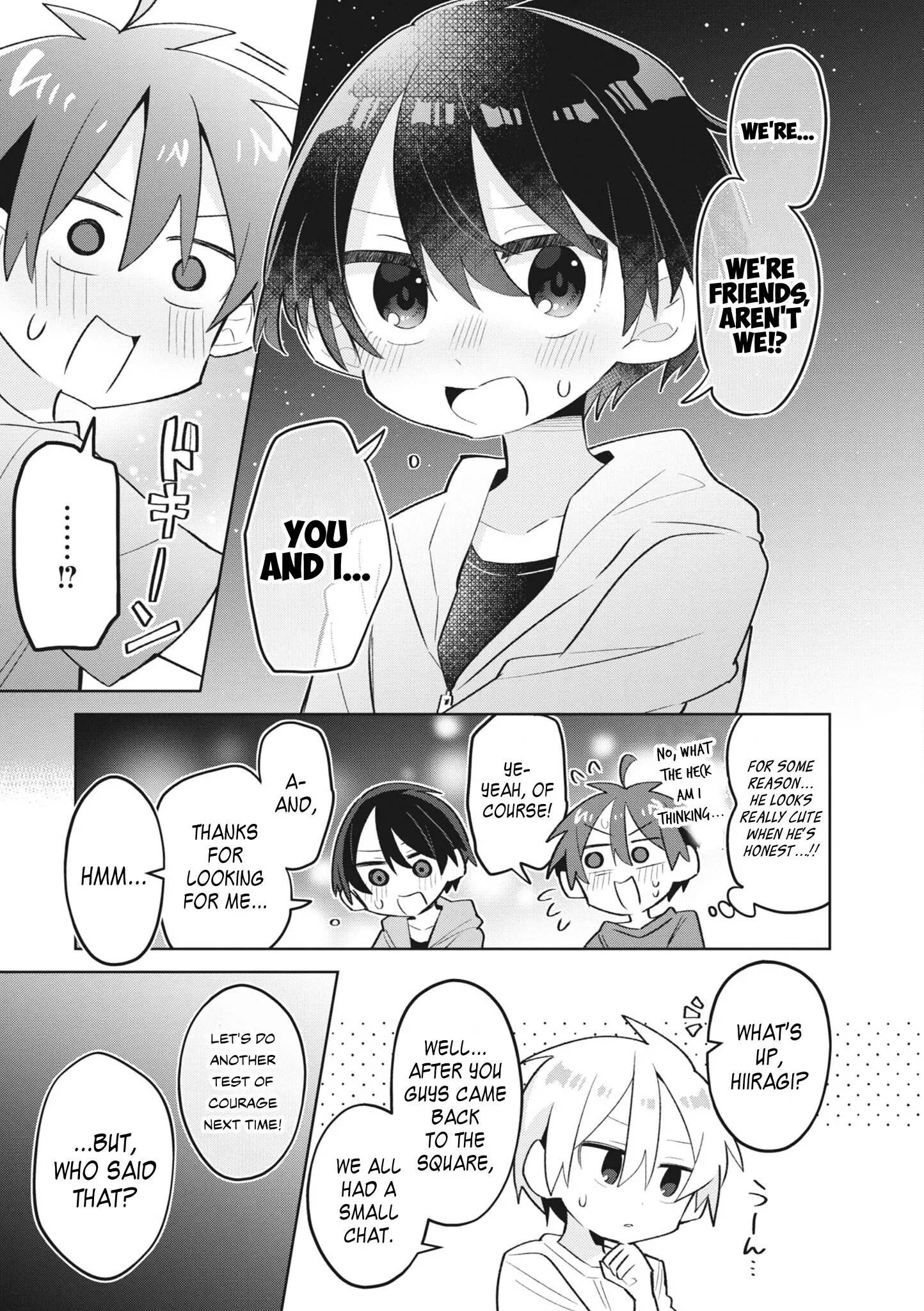 Puberty, An All Boys School!? And Nakano-Kun - Vol.2 Chapter 10: Suddenly Getting Closer!? A Test Of Courage