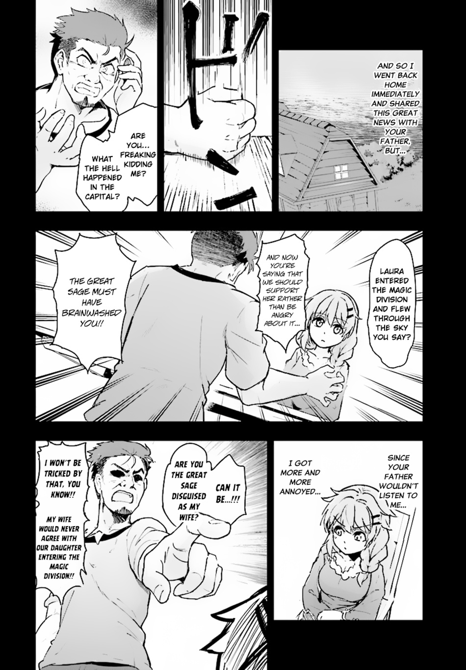 Kenshi O Mezashite Nyugaku Shitanoni Maho Tekisei 9999 Nandesukedo!? - Vol.3 Chapter 11: Found Out By My Parents!