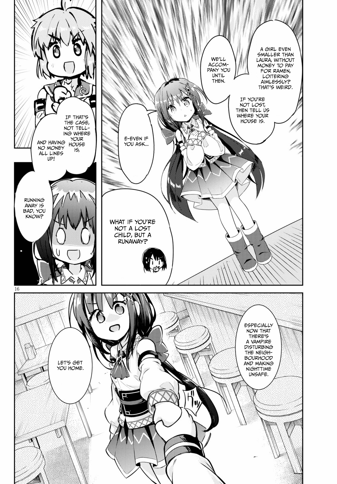 Kenshi O Mezashite Nyugaku Shitanoni Maho Tekisei 9999 Nandesukedo!? - Chapter 46: A Runaway, Or...? The Girl With Blood-Red Eyes!