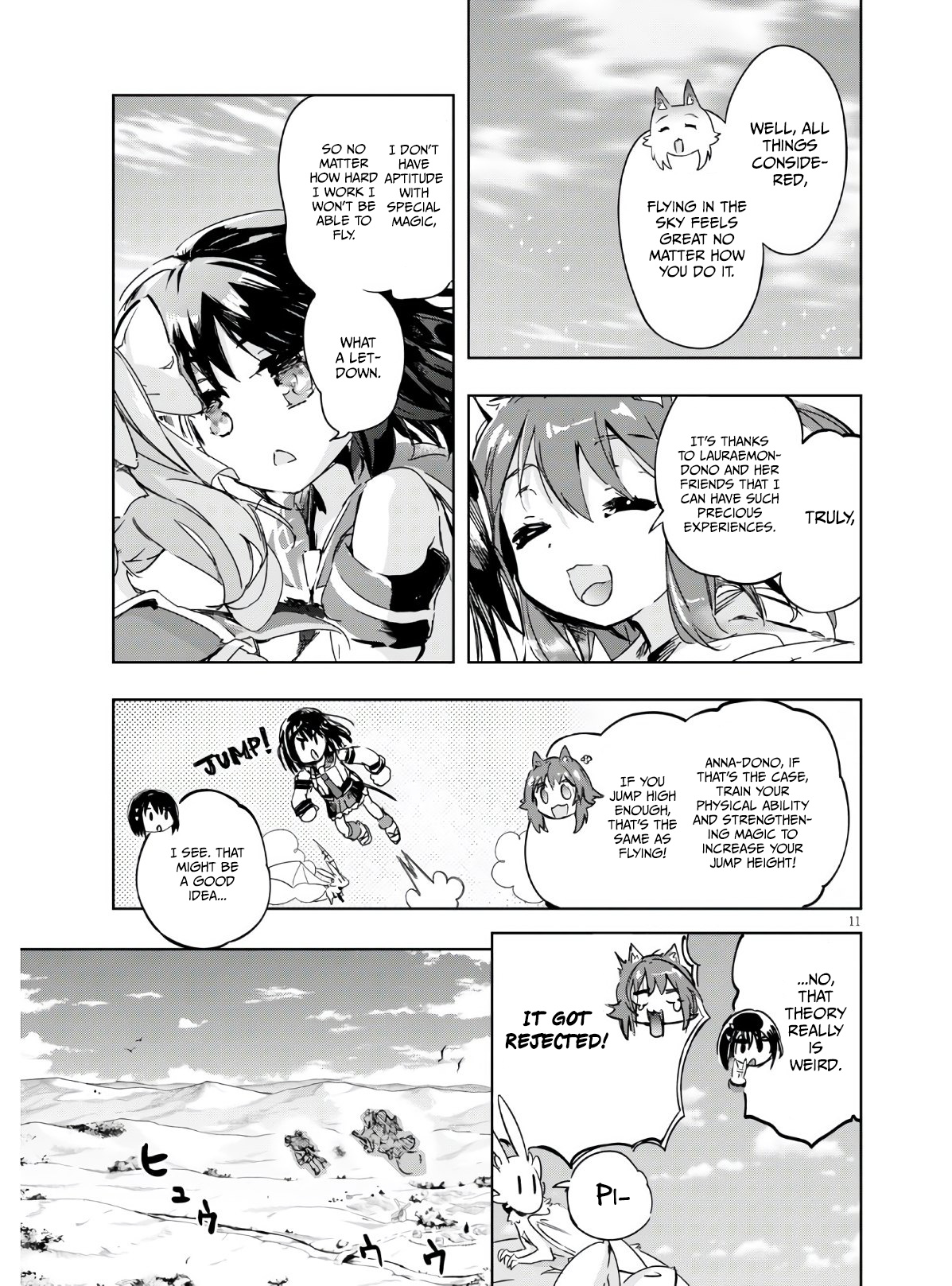 Kenshi O Mezashite Nyugaku Shitanoni Maho Tekisei 9999 Nandesukedo!? - Chapter 37: A Leisurely Stroll In The Sky After School!