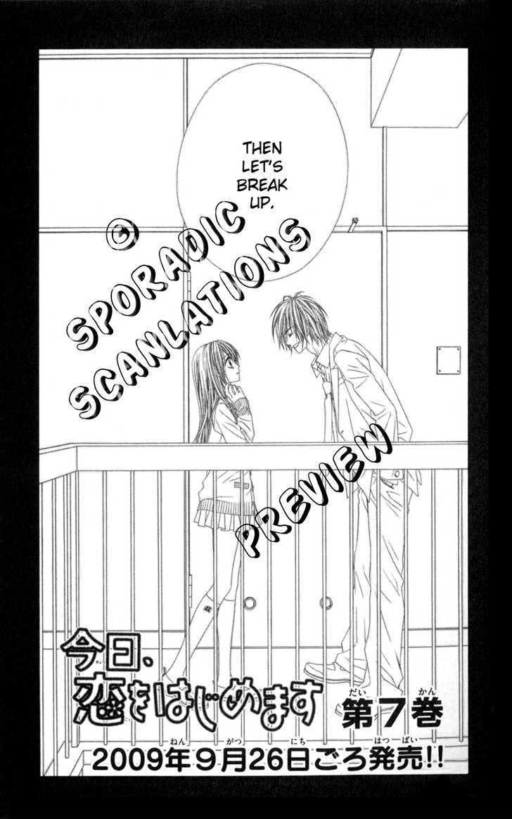 Kyou, Koi Wo Hajimemasu - Vol.6 Chapter 37