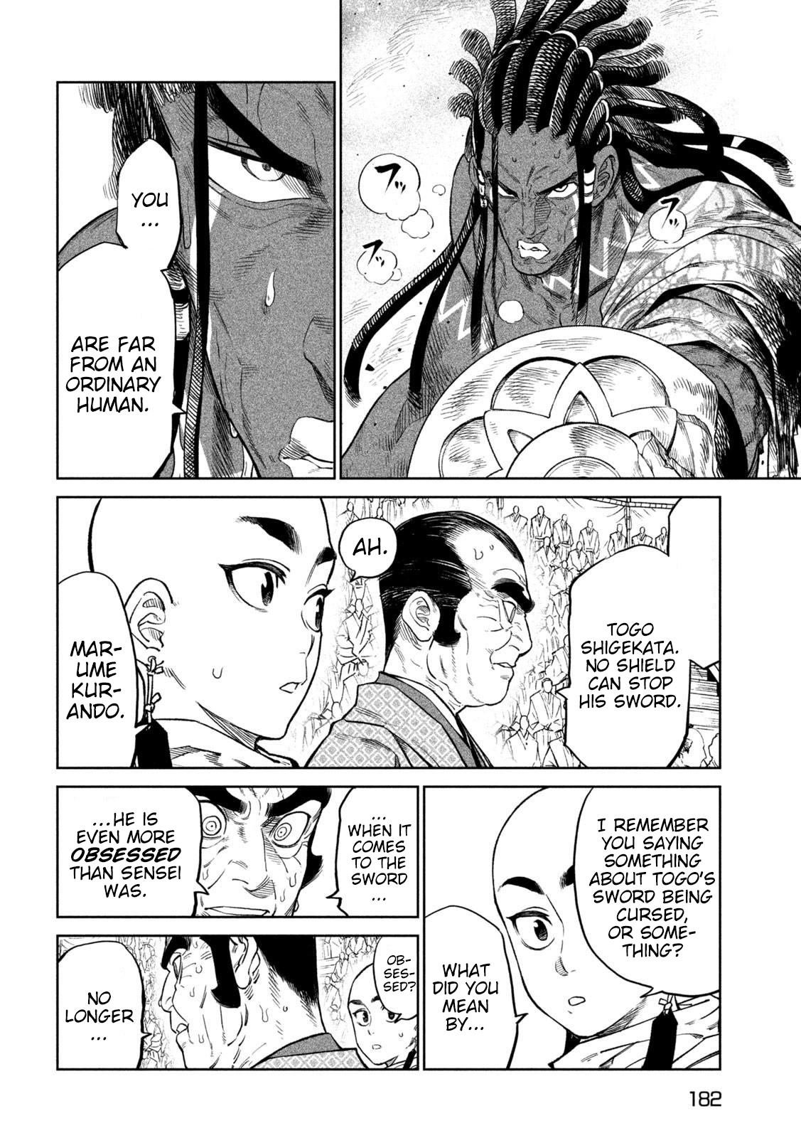 Tenkaichi - Nihon Saikyou Bugeisha Ketteisen - Chapter 34: Katana