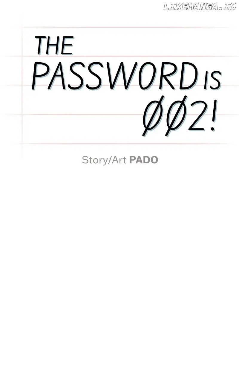 The Password Is 002! - Chapter 12