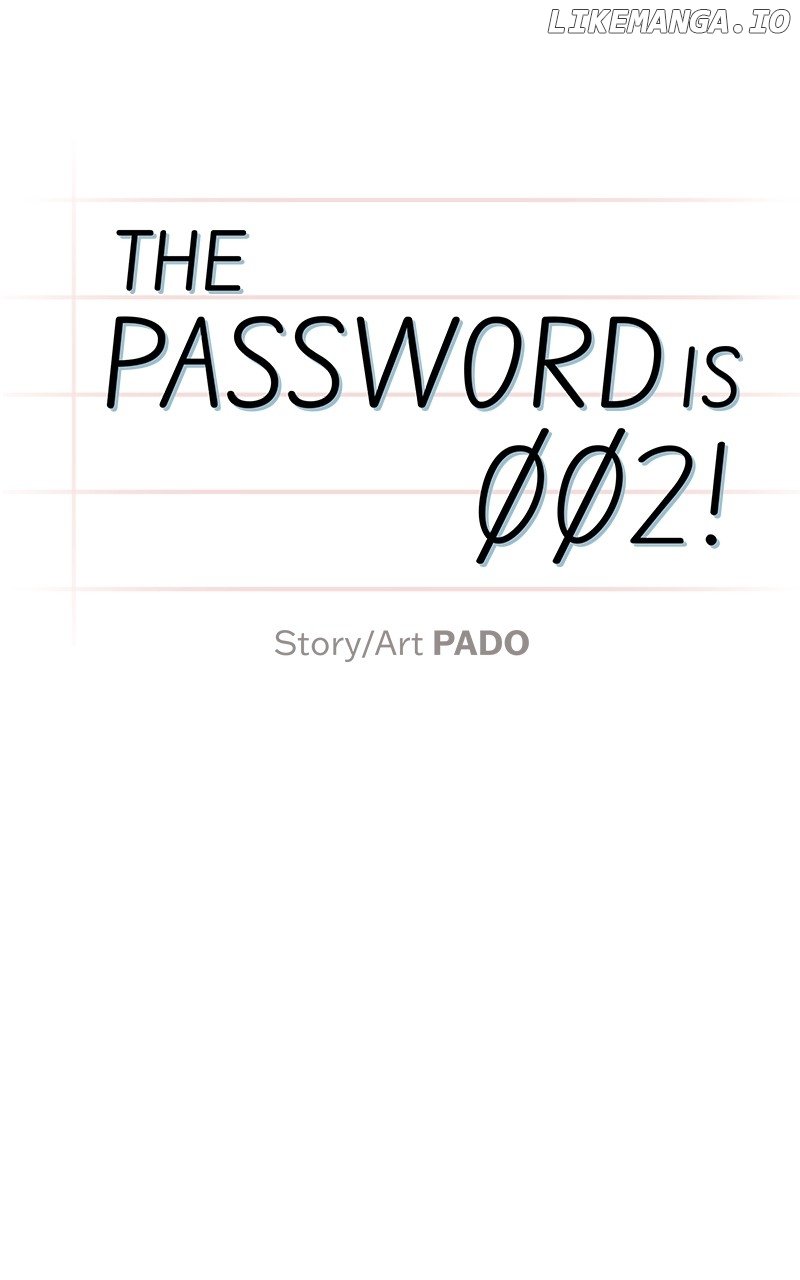 The Password Is 002! - Chapter 9