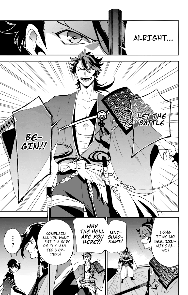 Katsugeki Touken Ranbu - Chapter 2: Commanding Officer