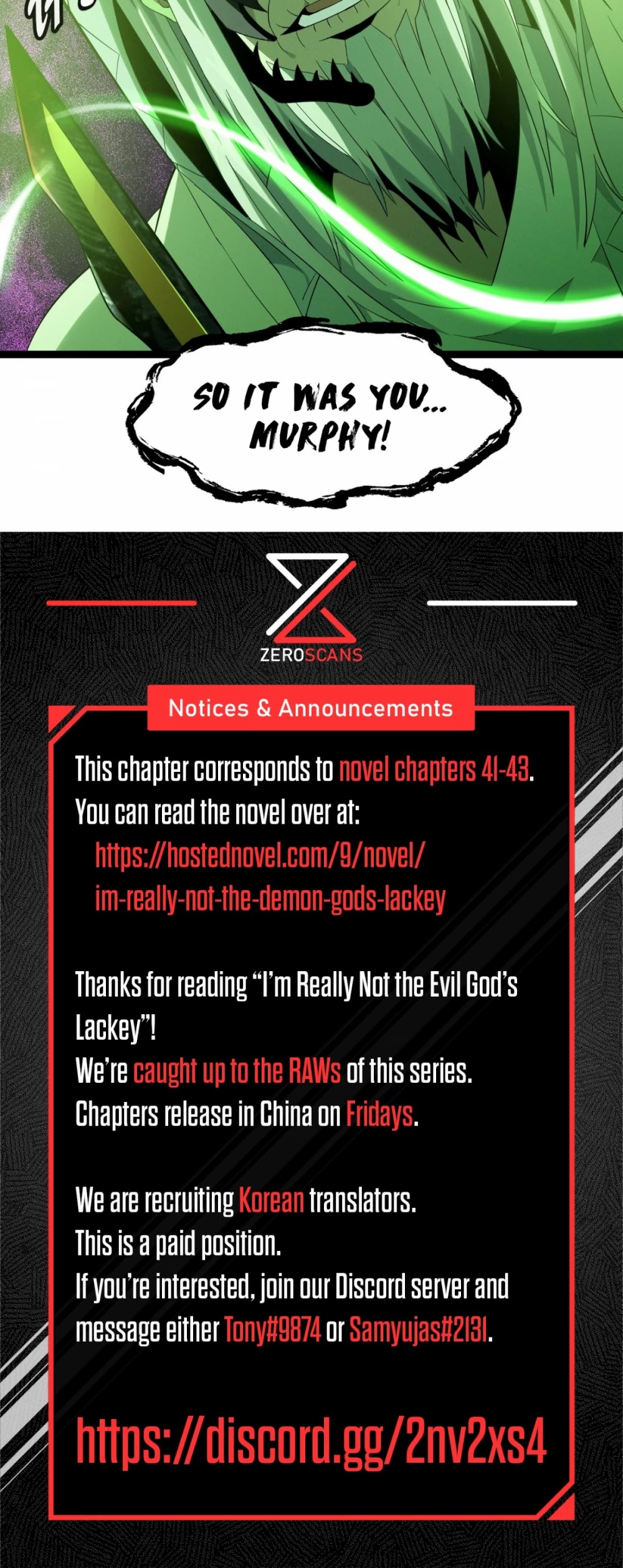 I'm Really Not The Evil God's Lackey - Chapter 21: A Warning