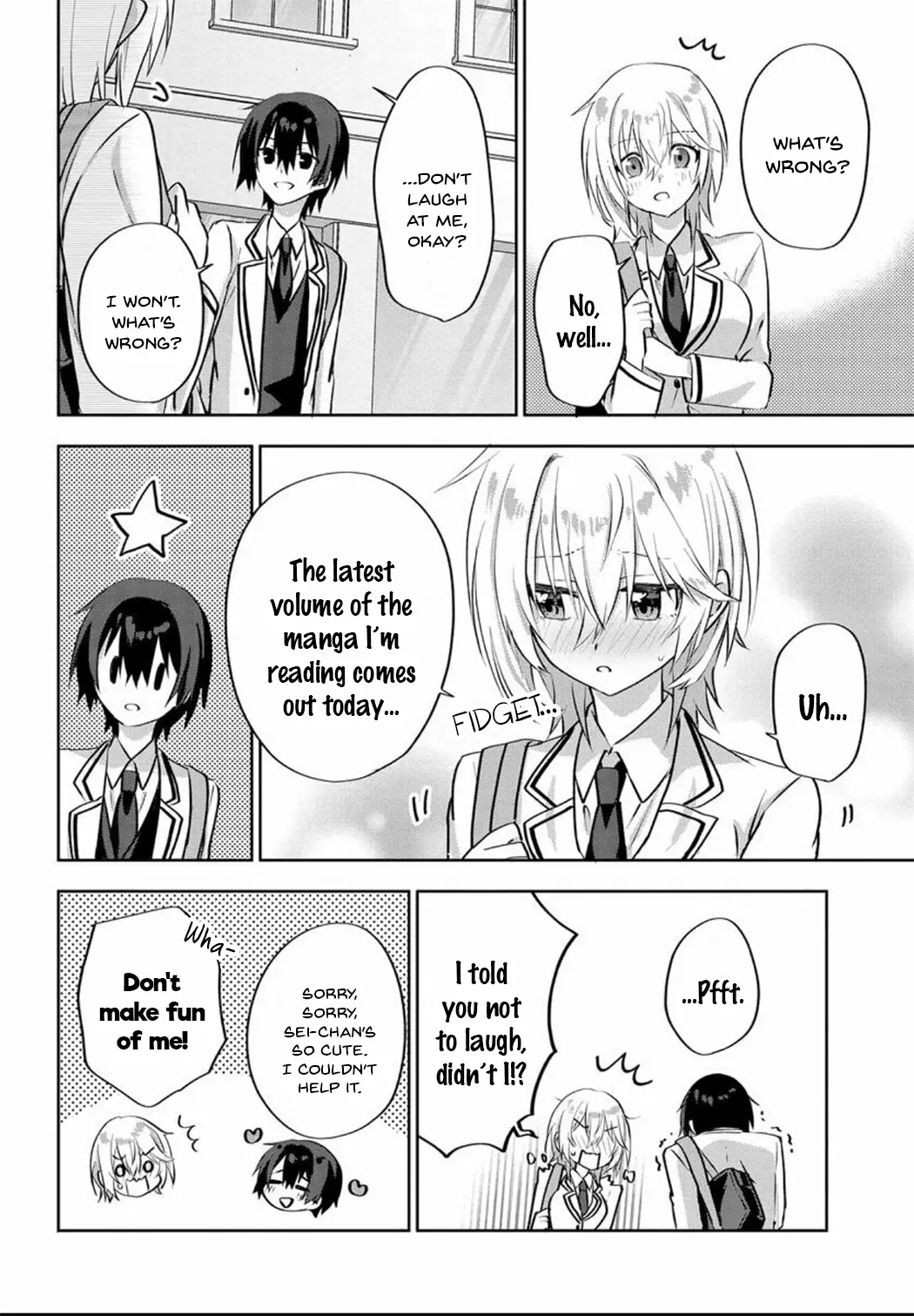 Since I’ve Entered The World Of Romantic Comedy Manga, I’ll Do My Best To Make The Losing Heroine Happy - Vol.1 Chapter 4: The Answer To My Confession Is...