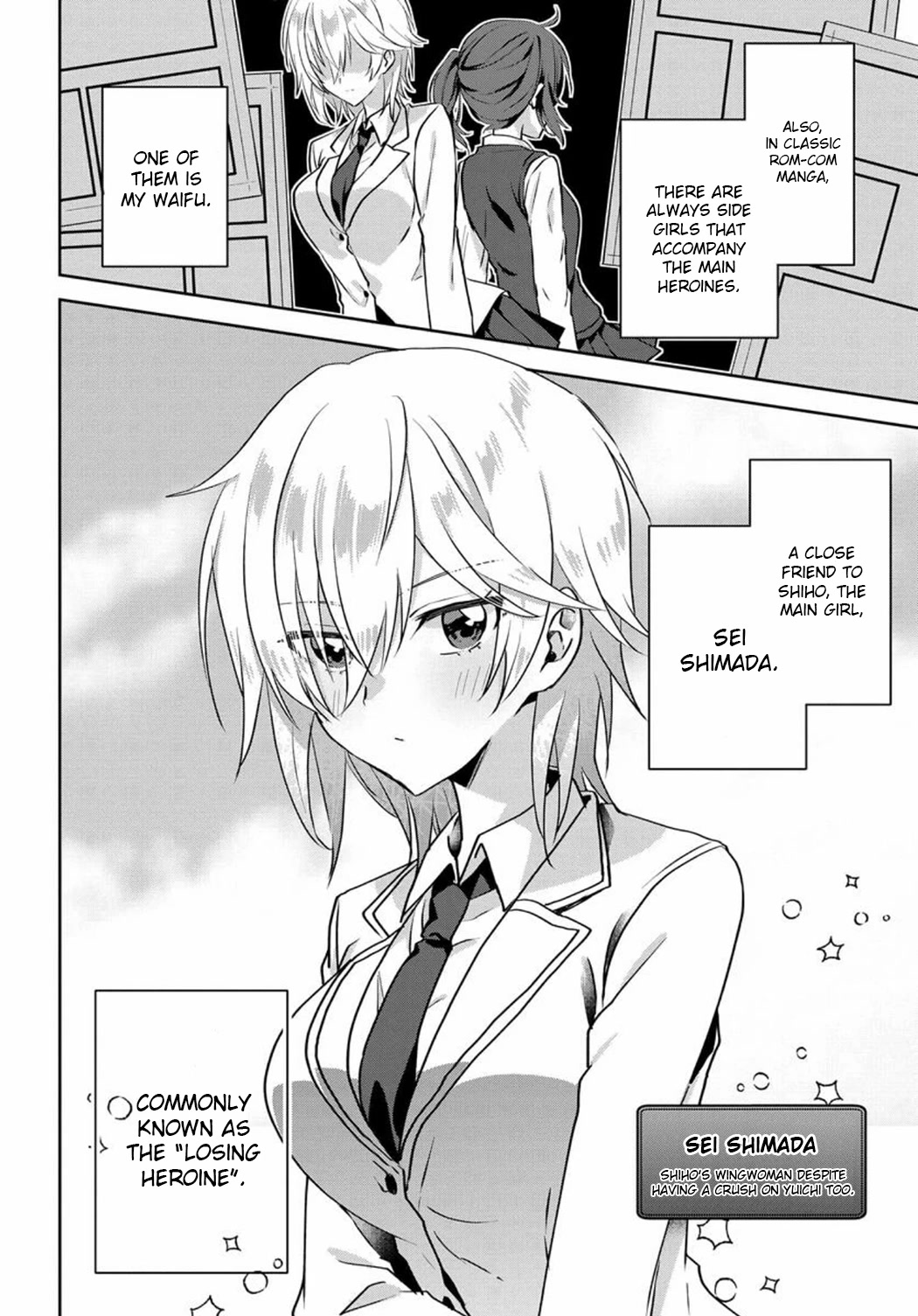 Since I’ve Entered The World Of Romantic Comedy Manga, I’ll Do My Best To Make The Losing Heroine Happy - Chapter 1