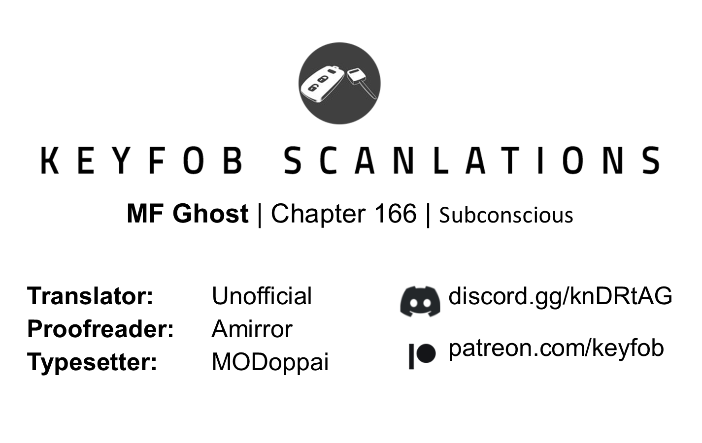 Mf Ghost - Vol.14 Chapter 166: Subconscious