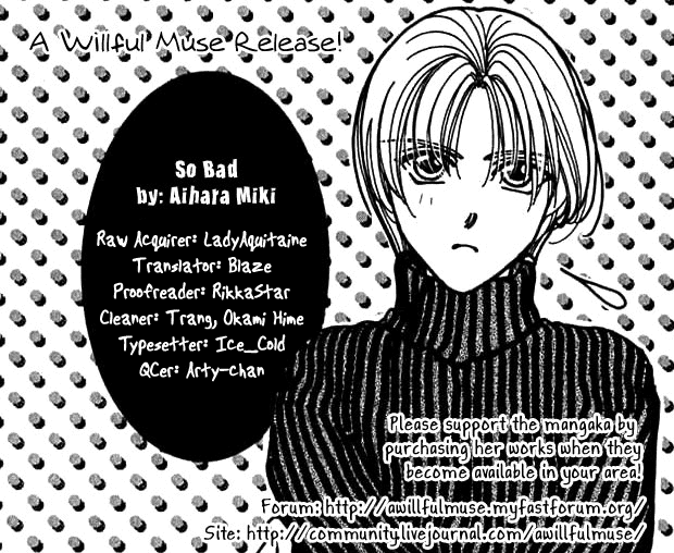 So Bad! - Vol.5 Chapter 19