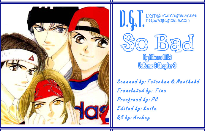 So Bad! - Vol.3 Chapter 11