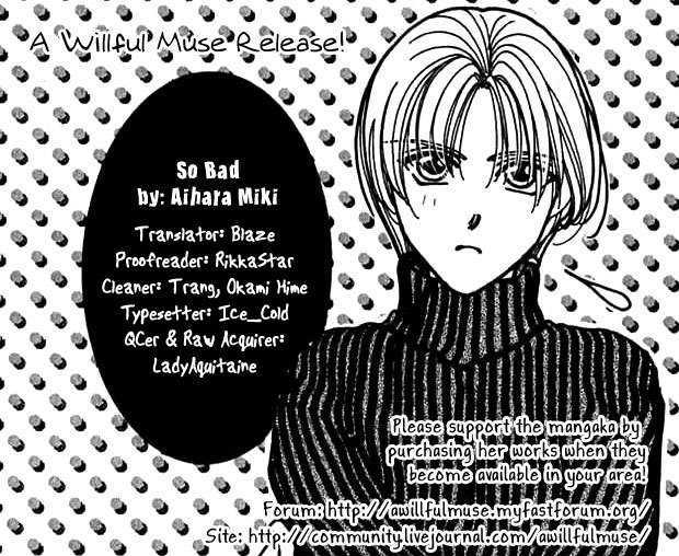 So Bad! - Vol.5 Chapter 1