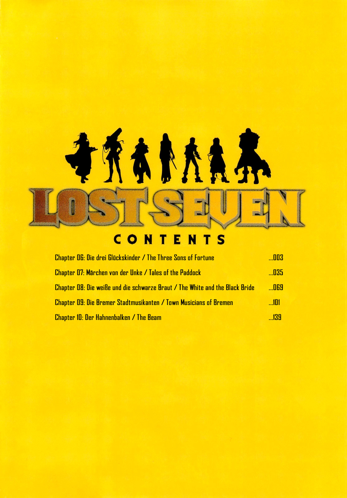 Lost Seven - Vol.2 Chapter 6 : Die Drei Gluckskinder / The Three Sons Of Fortune