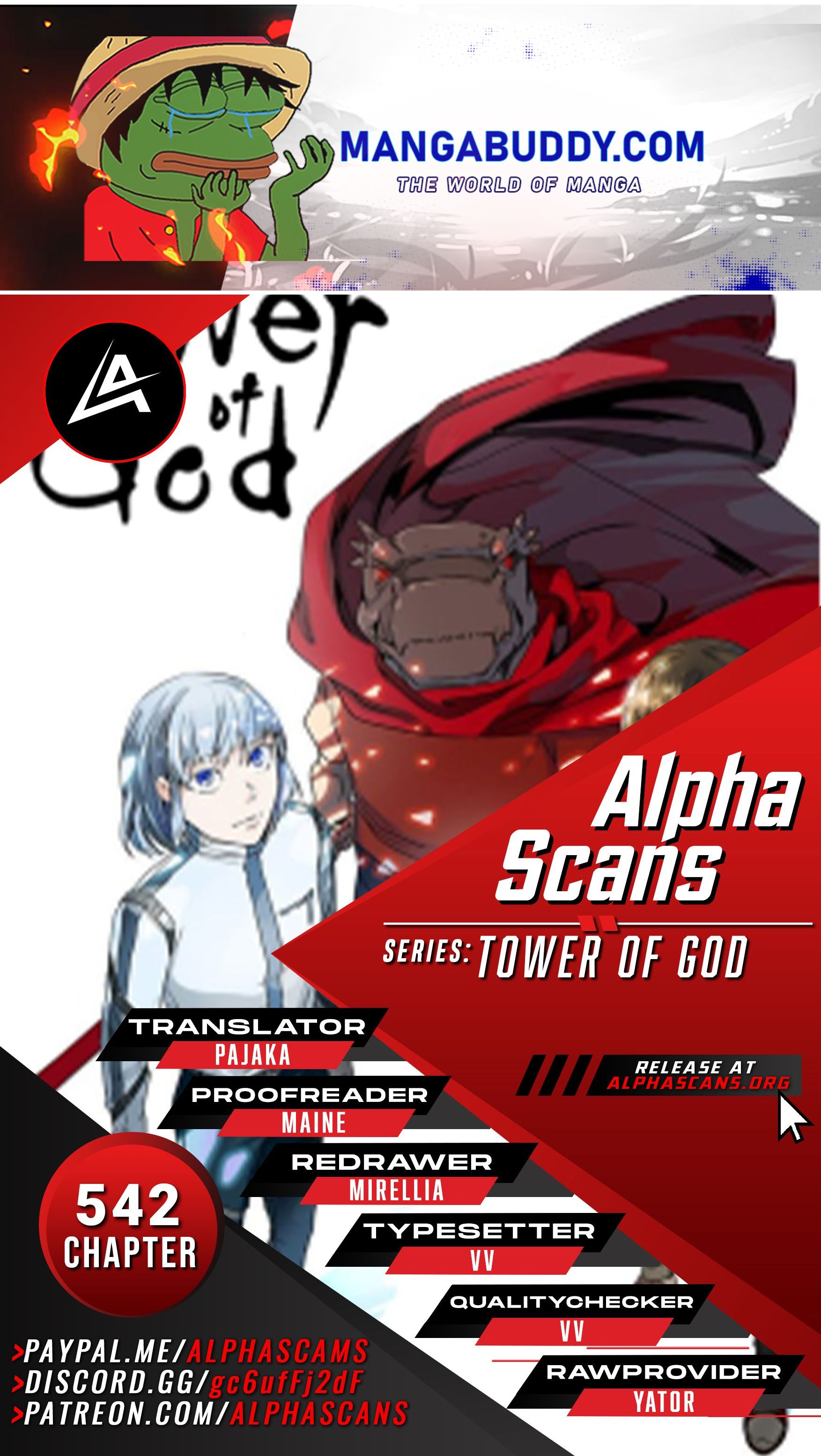 Tower Of God - Chapter 542