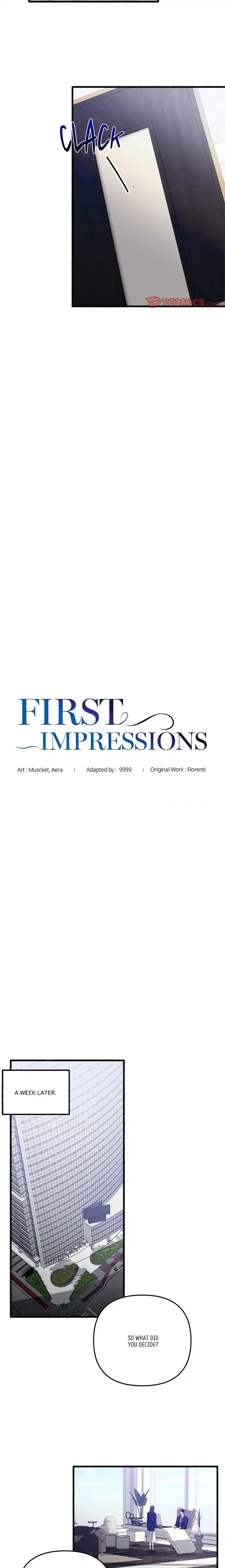 First Impressions - Chapter 38