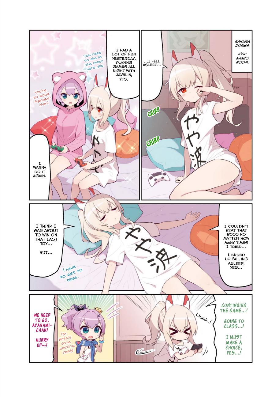 Azur Lane 4-Koma: Slow Ahead - Vol.1 Chapter 24.3: Bonus Color Page