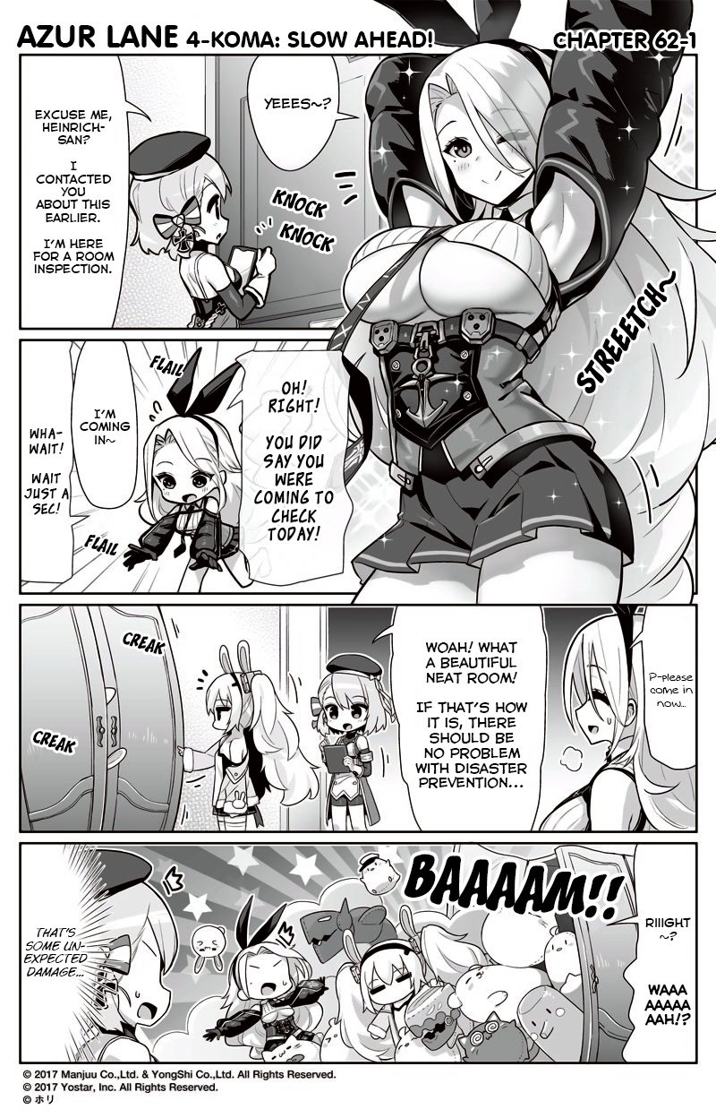 Azur Lane 4-Koma: Slow Ahead - Chapter 62