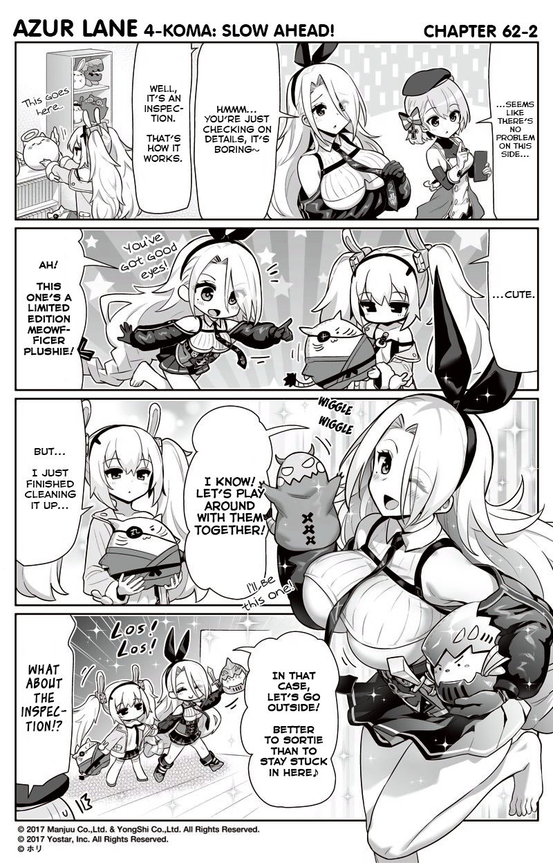 Azur Lane 4-Koma: Slow Ahead - Chapter 62