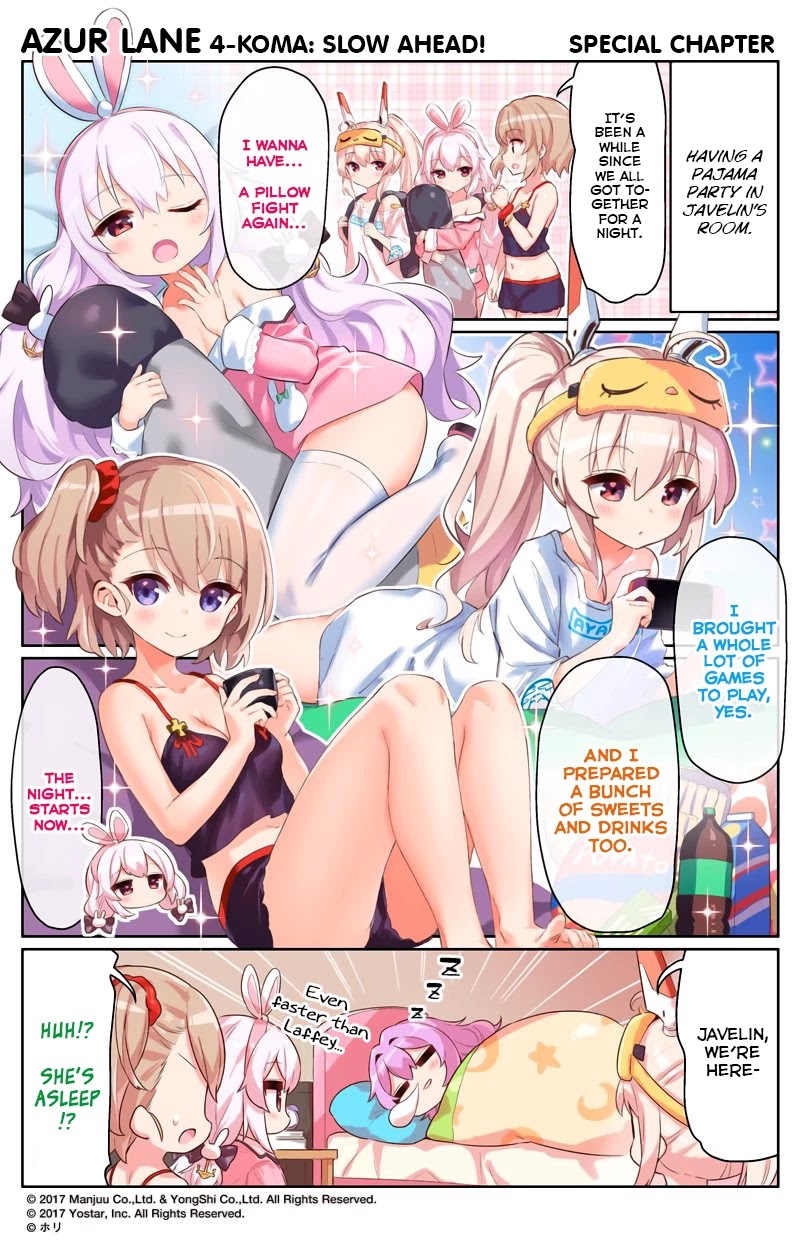 Azur Lane 4-Koma: Slow Ahead - Chapter 66.5