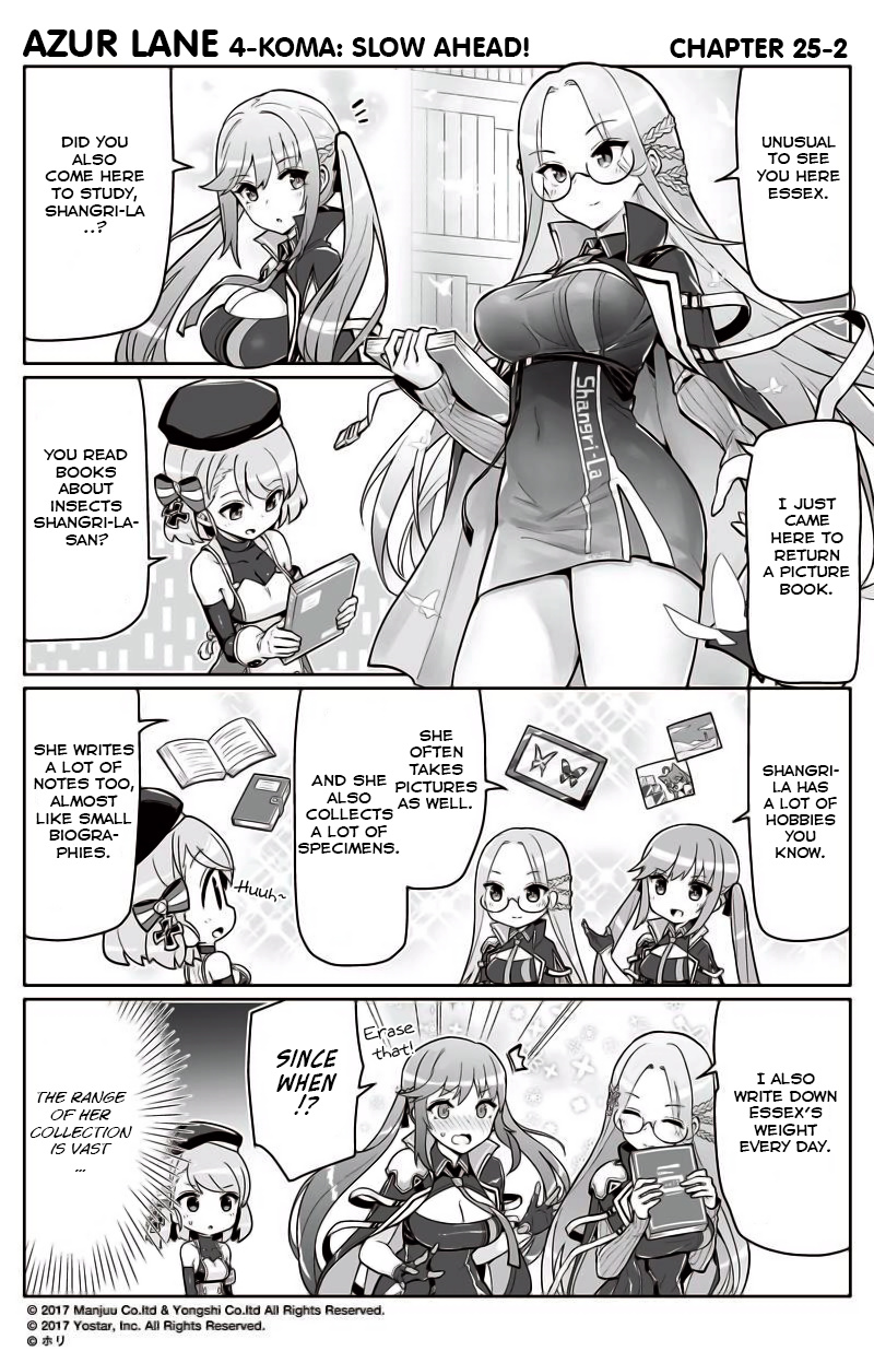 Azur Lane 4-Koma: Slow Ahead - Chapter 25