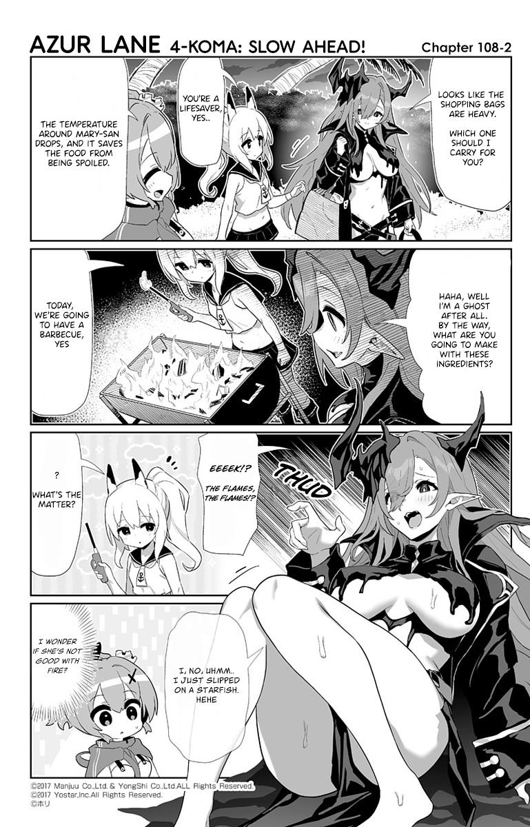 Azur Lane 4-Koma: Slow Ahead - Chapter 108