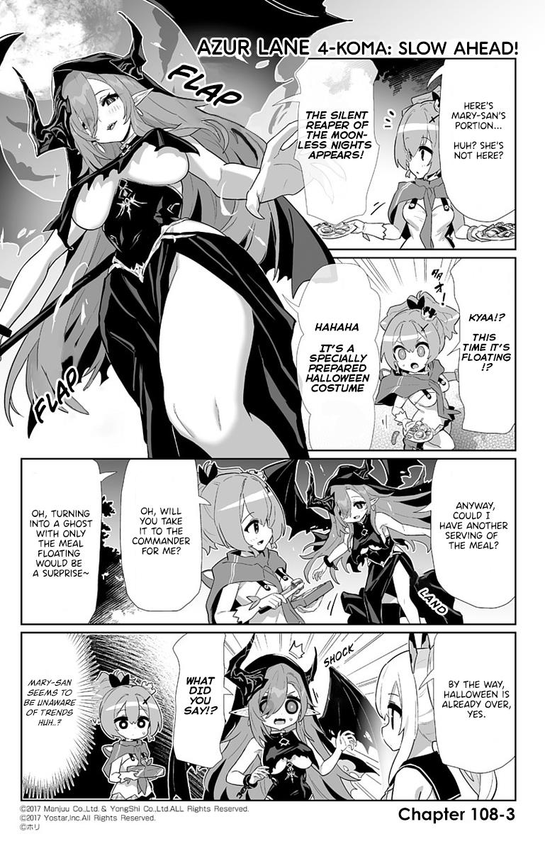 Azur Lane 4-Koma: Slow Ahead - Chapter 108