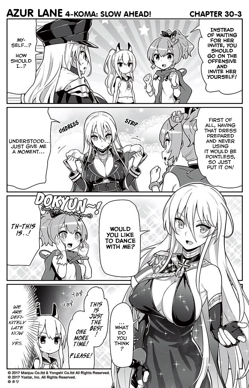 Azur Lane 4-Koma: Slow Ahead - Chapter 30