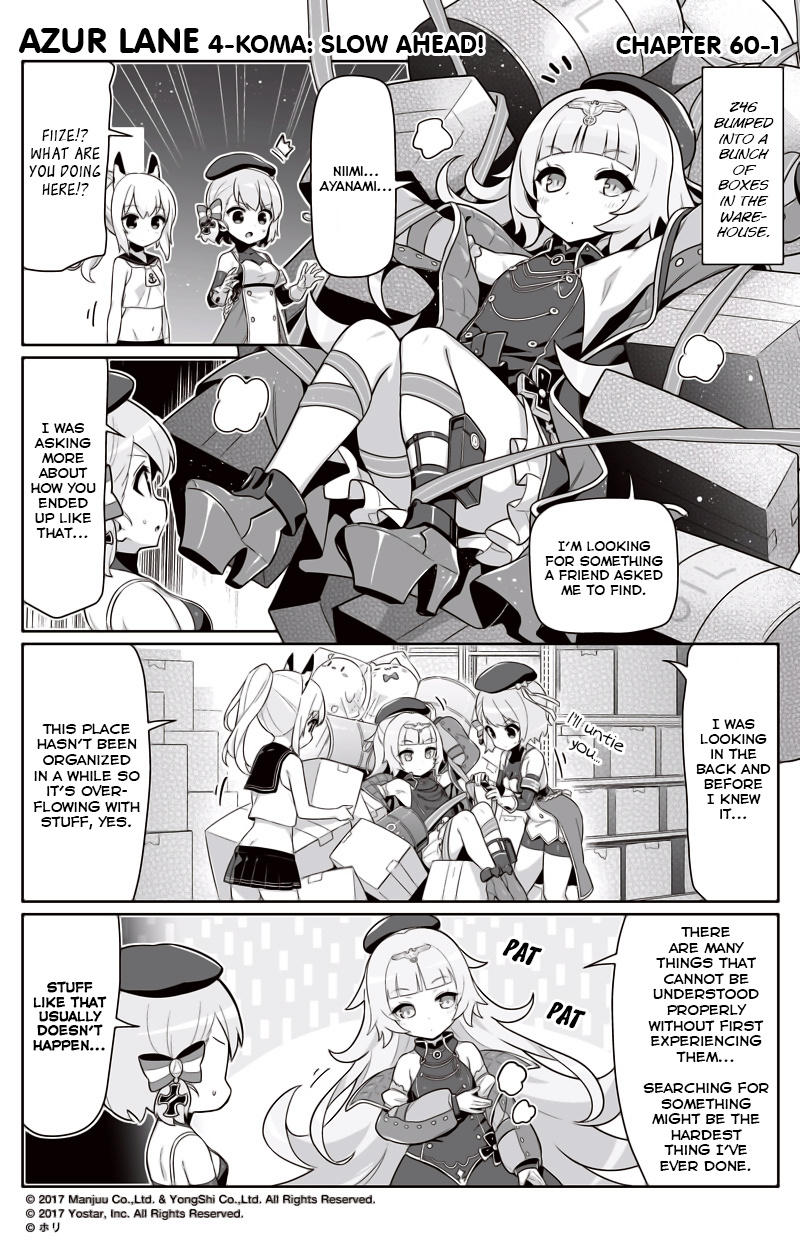 Azur Lane 4-Koma: Slow Ahead - Chapter 60