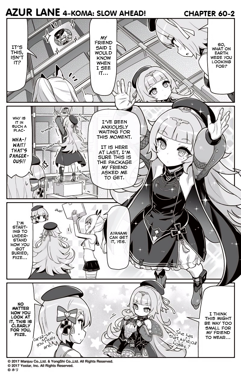 Azur Lane 4-Koma: Slow Ahead - Chapter 60