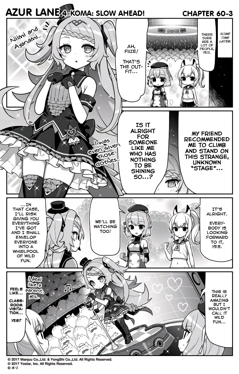 Azur Lane 4-Koma: Slow Ahead - Chapter 60