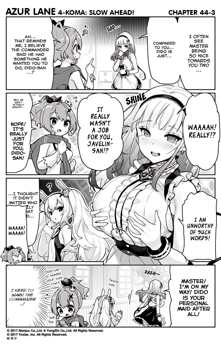 Azur Lane 4-Koma: Slow Ahead - Chapter 44