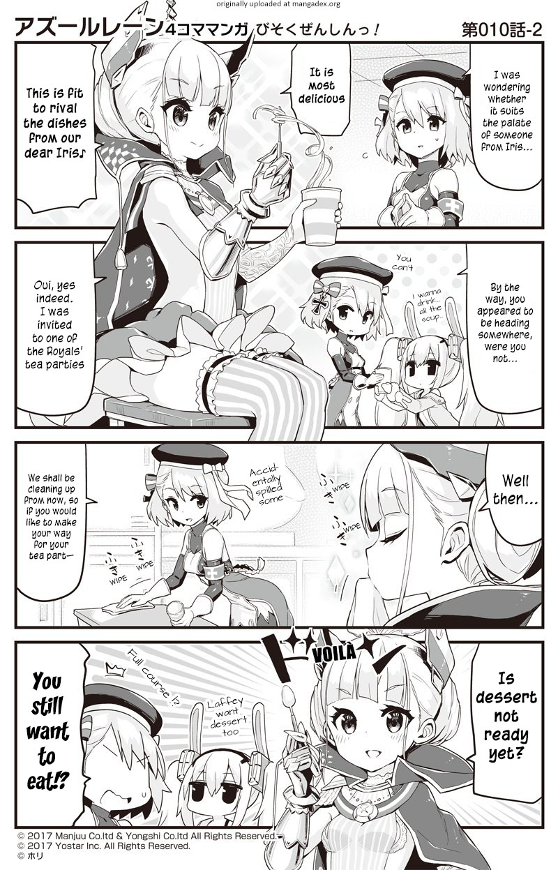 Azur Lane 4-Koma: Slow Ahead - Chapter 10