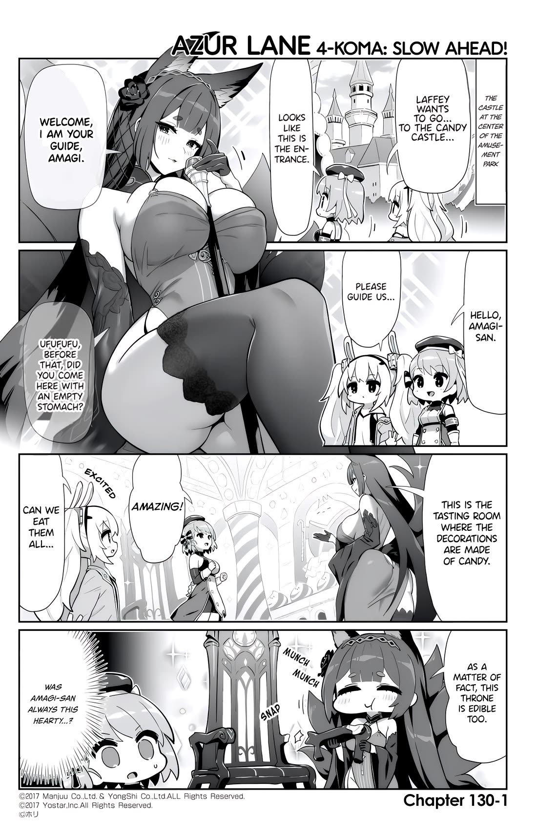 Azur Lane 4-Koma: Slow Ahead - Chapter 130: Amagi