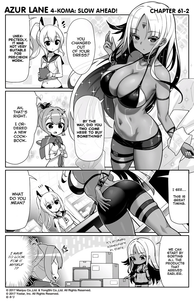 Azur Lane 4-Koma: Slow Ahead - Chapter 61