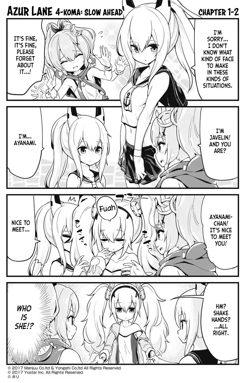 Azur Lane 4-Koma: Slow Ahead - Chapter 2