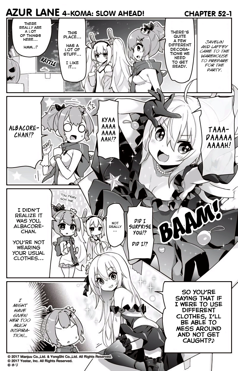 Azur Lane 4-Koma: Slow Ahead - Chapter 52