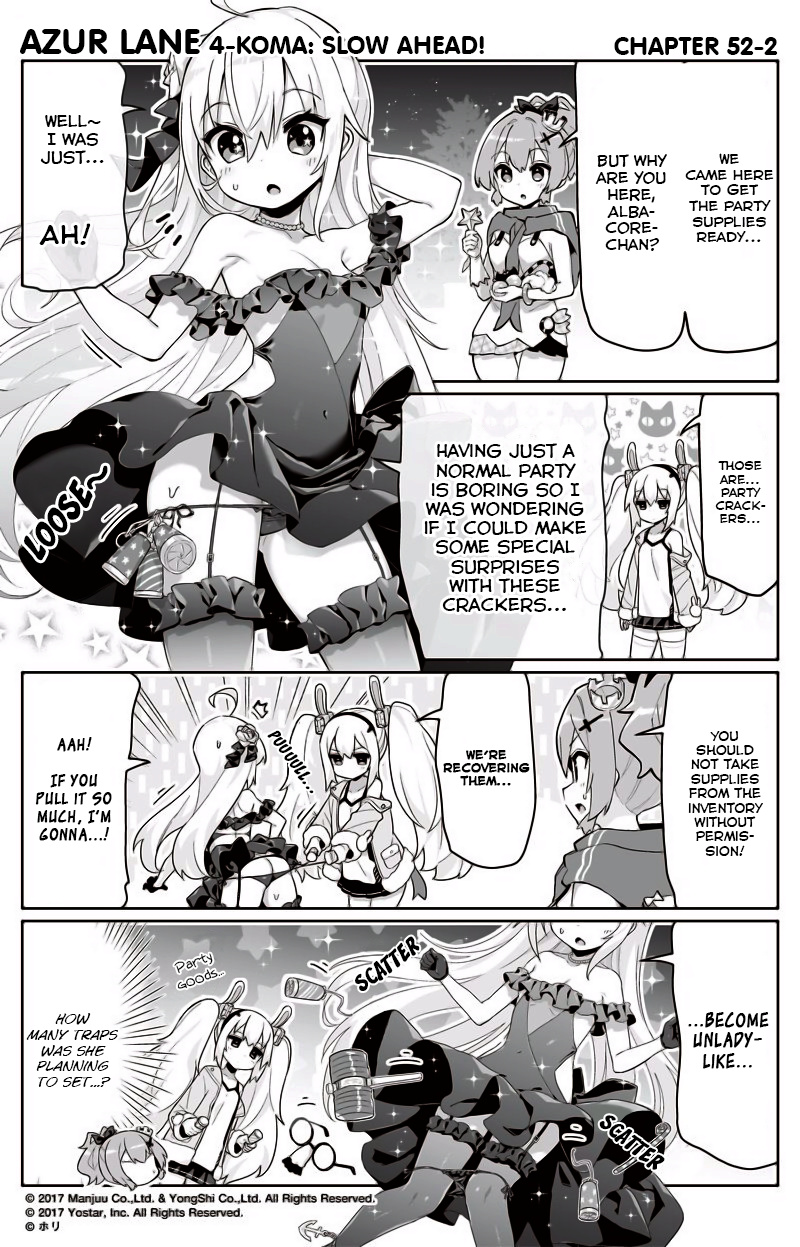 Azur Lane 4-Koma: Slow Ahead - Chapter 52