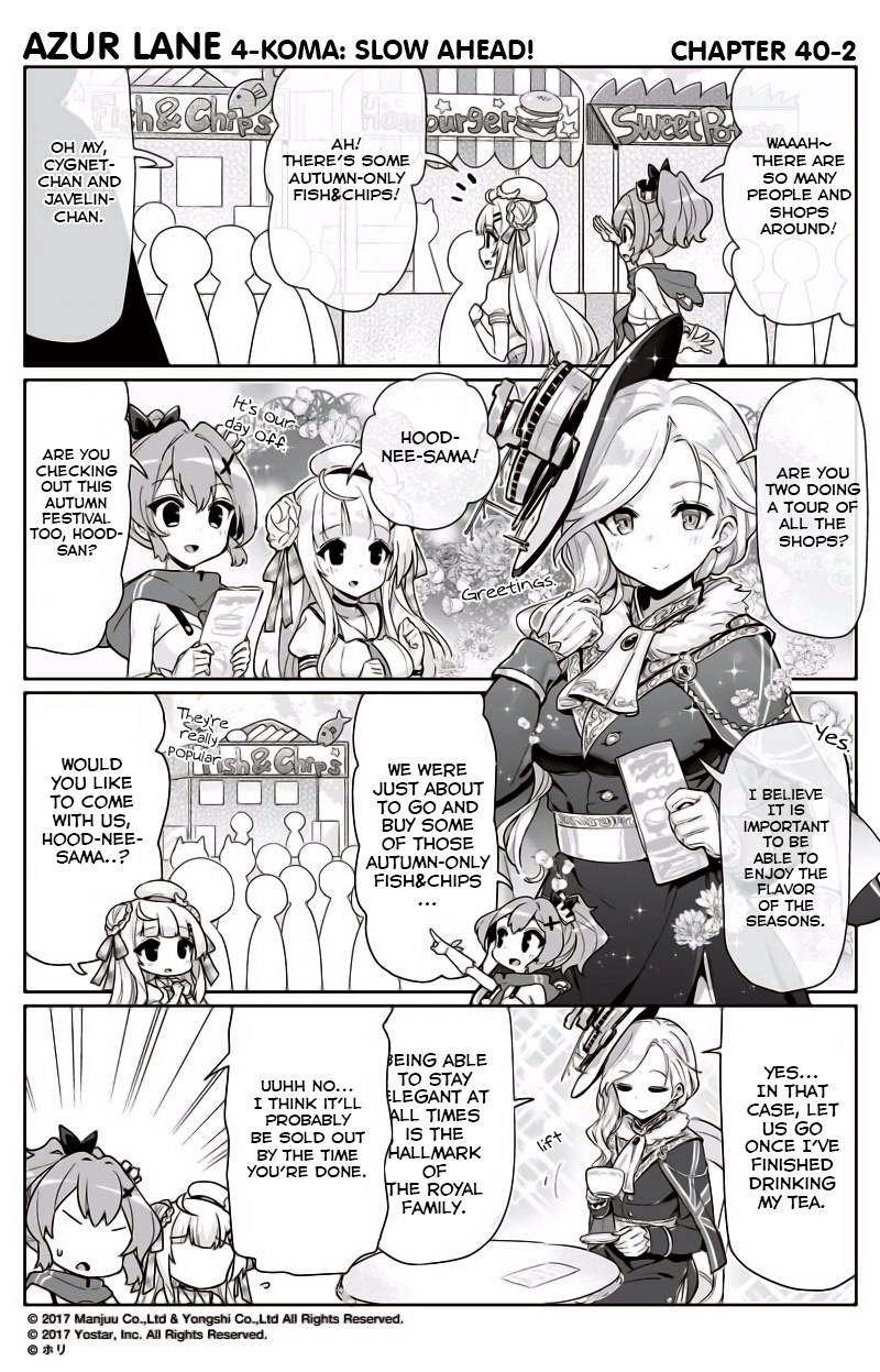 Azur Lane 4-Koma: Slow Ahead - Chapter 40