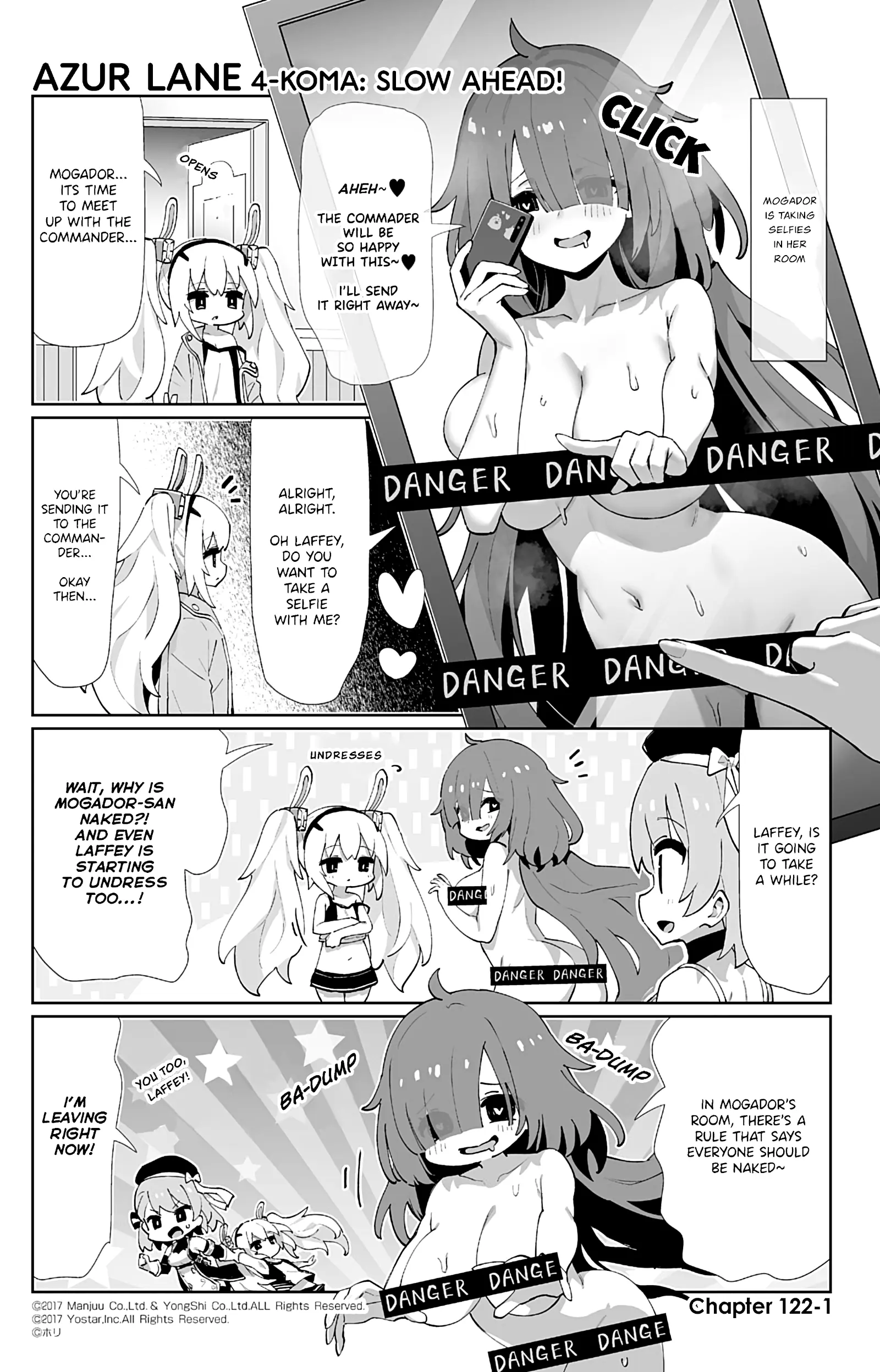 Azur Lane 4-Koma: Slow Ahead - Chapter 122: Mogador