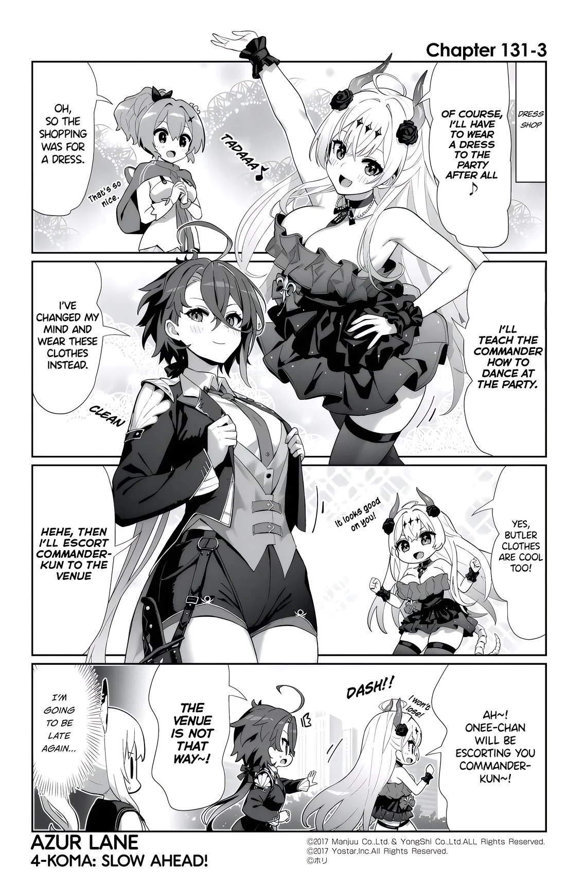 Azur Lane 4-Koma: Slow Ahead - Chapter 131: Suffren & Foch