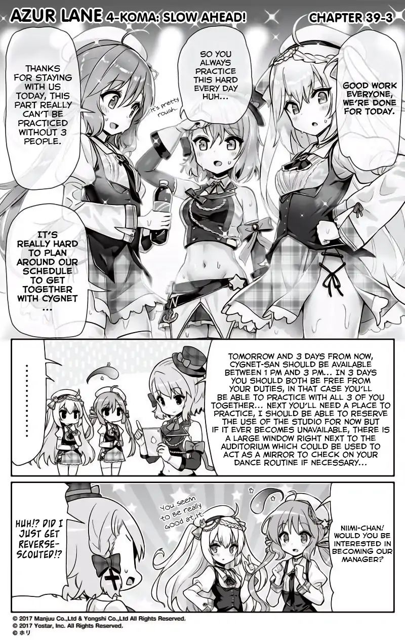 Azur Lane 4-Koma: Slow Ahead - Chapter 39