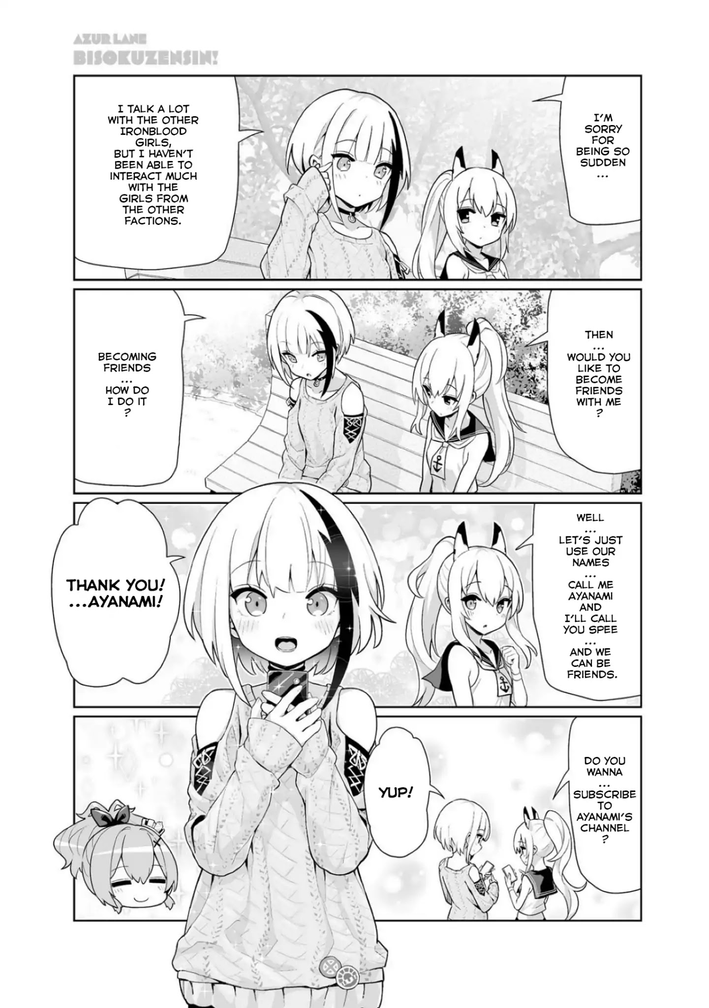 Azur Lane 4-Koma: Slow Ahead - Chapter 24.2