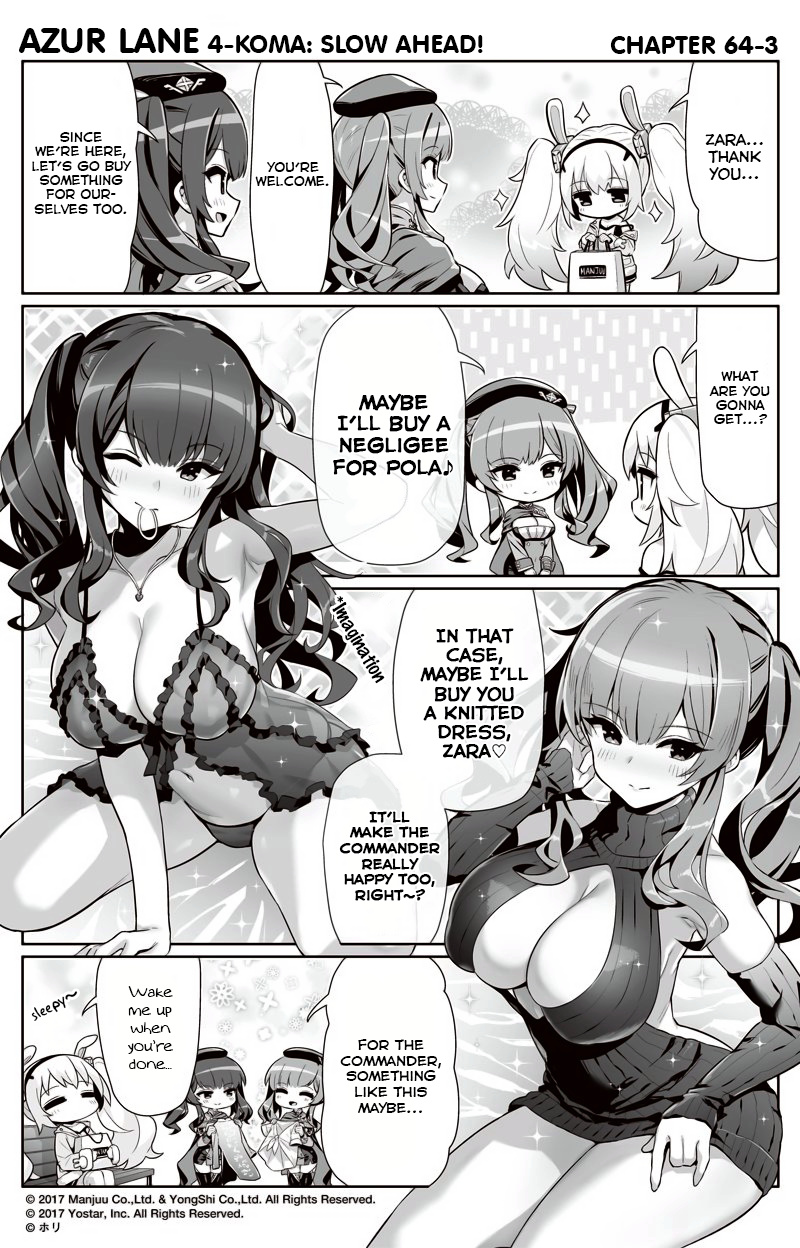 Azur Lane 4-Koma: Slow Ahead - Chapter 64